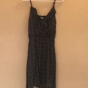 Navy blue summer dress